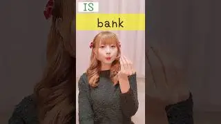 International Sign Language (IS) &ldquo;bank&rdquo; | Beginner Lesson for Deaf & Hard of Hearing #signlanguage