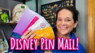 Opening Disney Pin Mail! | Pin Pickups, Purchases, and a Zap?!