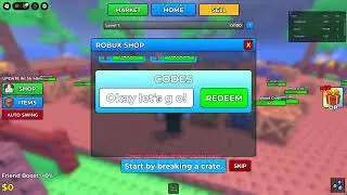 NEW ALL WORKING CODES BREAK CRATES IN 2025! ROBLOX BREAK CRATES CODES