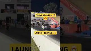 World&rsquo;s Fastest R34 GTR - Drag Launch Tested