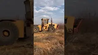 ACO 250 RAMKAT with ADE 447 engine preparing savannah bushland in Namibia