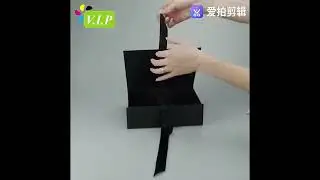 Fordable Hard case 1200gsm Magnetic Packaging Gift Box With Ribbon