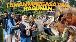 SEHARIAN EXPLORE DI RAGUNAN ZOO!! TERNYATA SEBESAR INI??!!😱😱