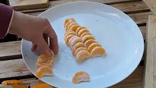 Amazingly beautiful art in fruit