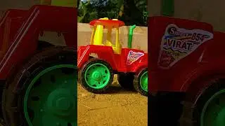 😱 JCB 5cx fully loading sand Telco Truck 🚛 | Helping car and tractor | cartoon videos