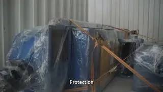 Rotary table shot blasting machine delivery
