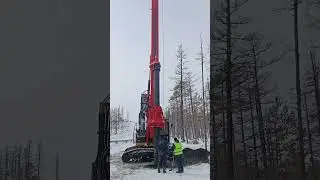 Буровая SANY SR155 нормальная такая техника 👍 Drilling SANY SR155 normal such technique 👍