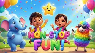 Non-Stop Masti: कहानियाँ, बालगीत और अच्छी आदतें | Top Hindi Rhymes Compilation for Kids 🌟