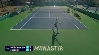 Luca Wiedenmann GER vs Luca Potenza R16 M25 Monastir 12 November 2025 Tunisia