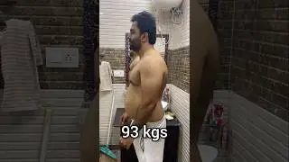 My client Ojas's inspiring fat loss transformation #fatloss