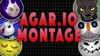INSANE AGAR.IO MONTAGE // BAITS & POPSPLITS!!