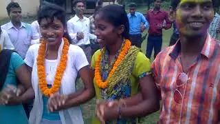 LBSM College, students Union election 2015-16 under KU, First President Nirmal Kisku of Lbsm college