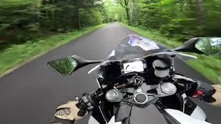 CBR1000RR ride in forest