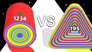 Layer Man VS Layer Runner: ASMR Gameplay (Satisfying Games) MAX LEVEL!