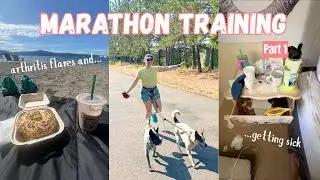 Marathon Training Vlog Part 1: Sick, Arthritis Flares, & Bird Poop?!