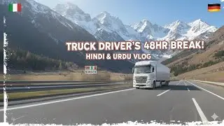 Pakistani Truck Driver Life in Europe | Hindi Urdu Truck Vlog