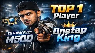 M500 Rank Push to Next Level 🔥 | TOP 1 Gameplay🔥💪👑 Faizal FF Khan Gamerz🤐