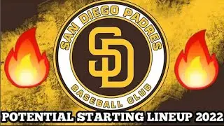 SAN DIEGO PADRES POTENTIAL STARTING LINEUP 2022