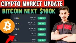 Bitcoin Next Target $100K? Crypto Market Update | BTC ETH SOL XRP Price Analysis Today