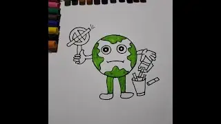 World No Tobacco Day Poster Drawing || Say No To Tobacco Easy Drawing