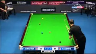 Ryan Causton - Stuart Bingham (Full Match) Snooker Rotterdam Open 2013