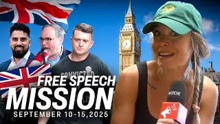 🚨 Rejoignez Rebel News pour la Mission Libert&eacute; d&rsquo;Expression au Royaume-Uni du 10 au 15 septembre !