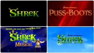 All Shrek Trailer Logos (2001-2022)