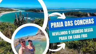 PRAIA DAS CONCHAS: Revelamos um LOCAL SECRETO em CABO FRIO que vai SURPREENDER