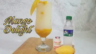 MANGO DELIGHT | Fresh Mango, Sprite, Cultured Milk,