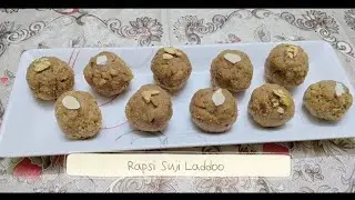 Rapsi suji laddoo recipe  || Fozi kitchen || #chiplun