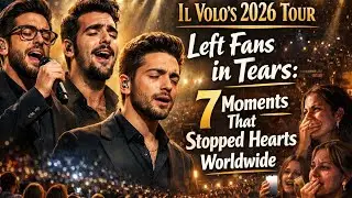 Il Volo's 2026 Tour Left Fans in Tears: 7 Moments That Stopped Hearts Worldwide