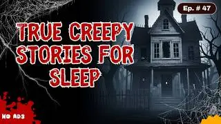 3  HOURS of TRUE Scary Stories for Sleep🛑 NO ADS 🛑 | Gentle Rain Sounds | Black Screen | Vol 7 Epi 9