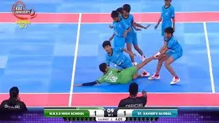 ST. Xavier's Global vs N.K.E.S High School SF1 Kabaddi Match Highlights | KBD Juniors Mumbai 2023
