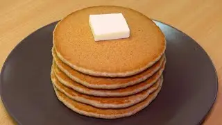 【Best Recipe】 Eggless Whole Wheat Pancakes | Healthy Fluffy Pancake | No Pancake Mix, No Egg