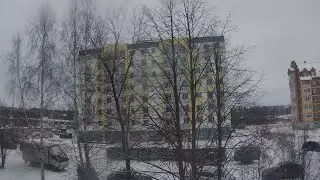 Таймлапс стройка дома за год пр.Ленина Нытва 2024