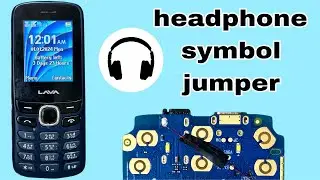 Lava a1 2025 headphone symbol solution / lava a1 2025 headphone mode solution / headphone jumper 