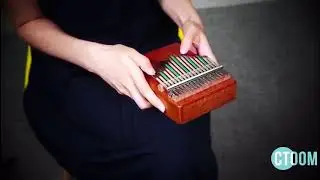 17 Keys Kalimba Thumb Piano aka Mbira, Sanza, Likembe Finger Piano