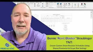 Revit TNT: Create Custom Sheet Revision Schedules Using Shared Parameters
