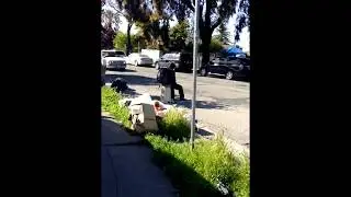 Illegal Dumping on #Oakland CA street