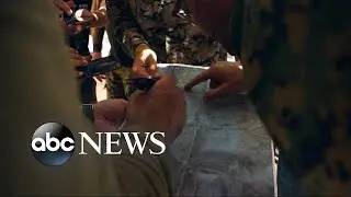 ISIS troops being pushed out of Raqqa headquarters