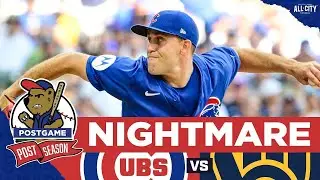 Matthew Boyd & Chicago Cubs Get CRUSHED by Brewers in NLDS Game 1 | CHGO Cubs POSTGAME Podcast