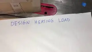Design Heating Load:  Part 1