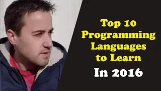 Top 10 Programming Languages to Learn in 2016 - Perl, Ruby & more