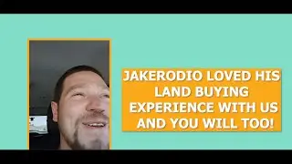 Jake Rodio Loved his Land buying experience with us and you will too!