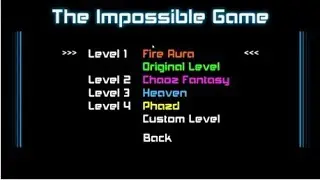 The Impossible Game Fire Aura - Perfect Run (Music Redacted)