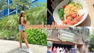 EXPLORING THE DISNEYLAND HOTEL VLOG (downtown disney + traveling home)