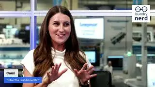 laundry nerd podcast: Cami Laundromat Girl, live at clean show Aug 24 2025 restream 1