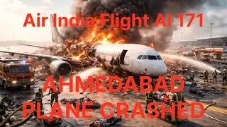 AHMEDABAD PLANE CRASHED - June 12, 2025 