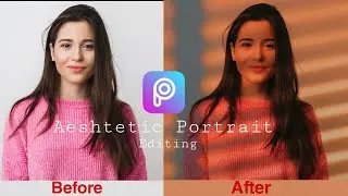 Aesthetic Portrait Editing | New Picsart Bangla Tutorial