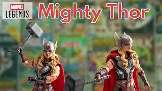 Marvel Legends Mighty Thor (Dr Jane Foster) Action Figure Toy Review